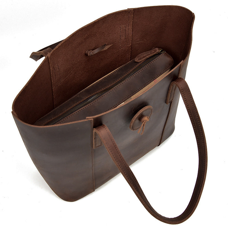 Retro Women Leather Handbag
