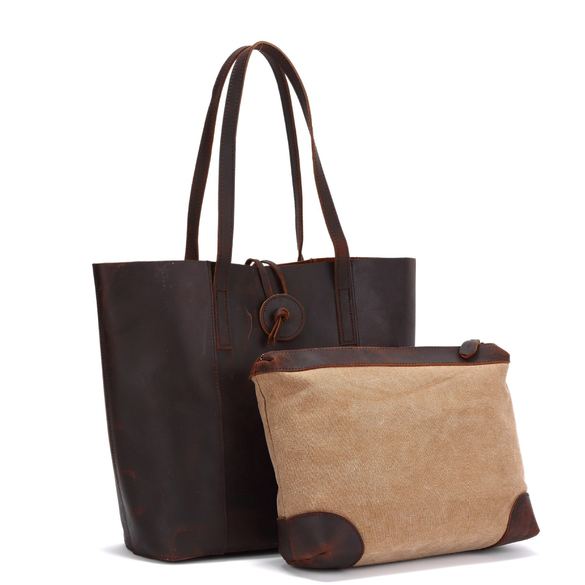 Retro Women Leather Handbag