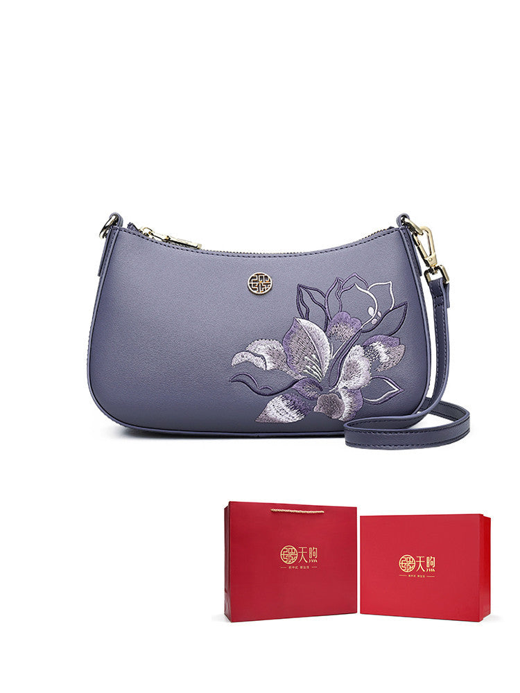 Retro Mid-autumn Festival Messenger Bag for Women