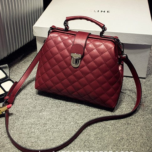 Retro Leather Shoulder Bag For Women