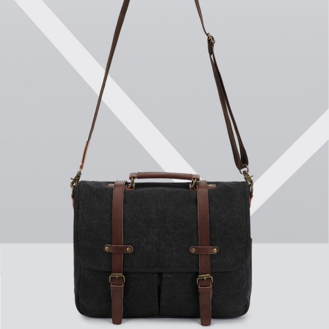 Retro Canvas Men's One Shoulder Satchel