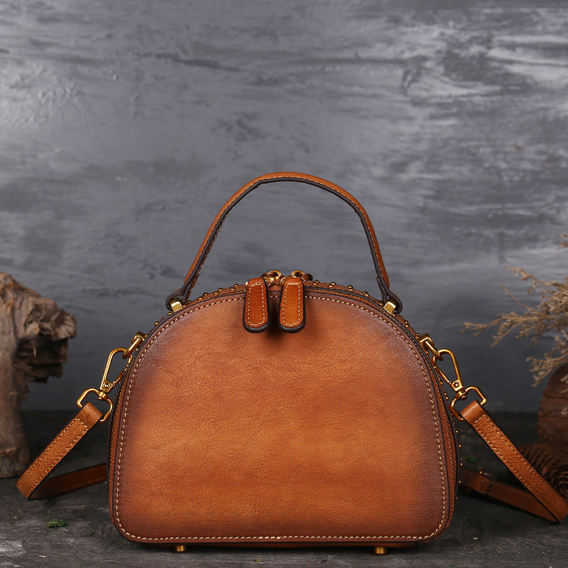 Retro Vintage Leather Handbag