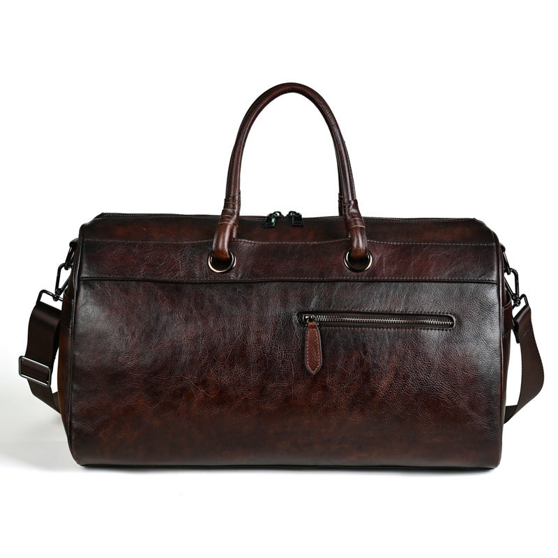 Retro Top Layer Handmade  Leather Bag