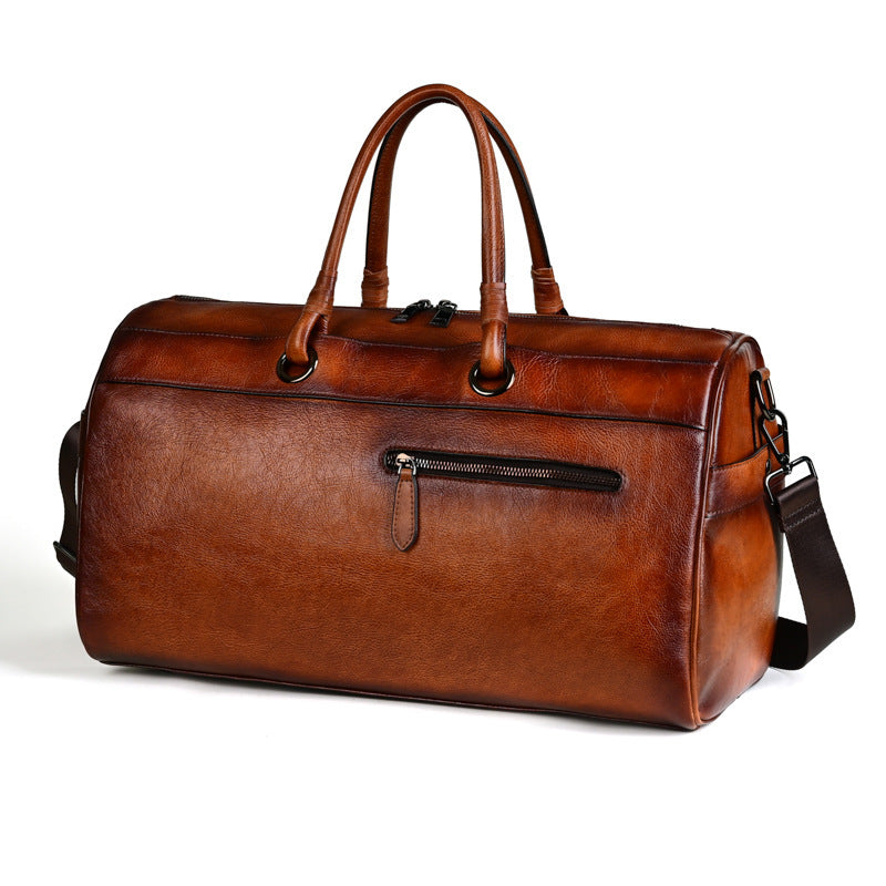 Retro Top Layer Handmade  Leather Bag