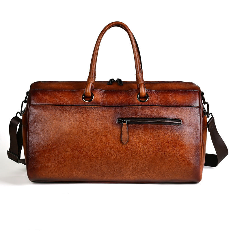 Retro Top Layer Handmade  Leather Bag